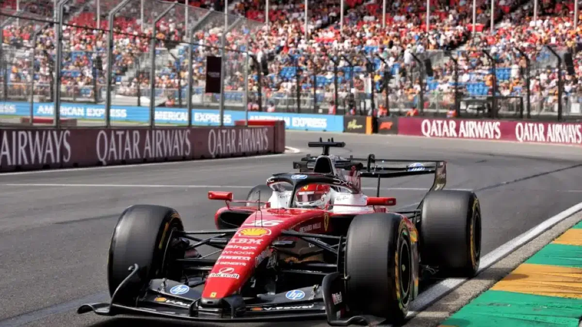 F1: Leclerc domina le prime libere del GP d’Australia, Ferrari davanti con Hamilton - © Motorline