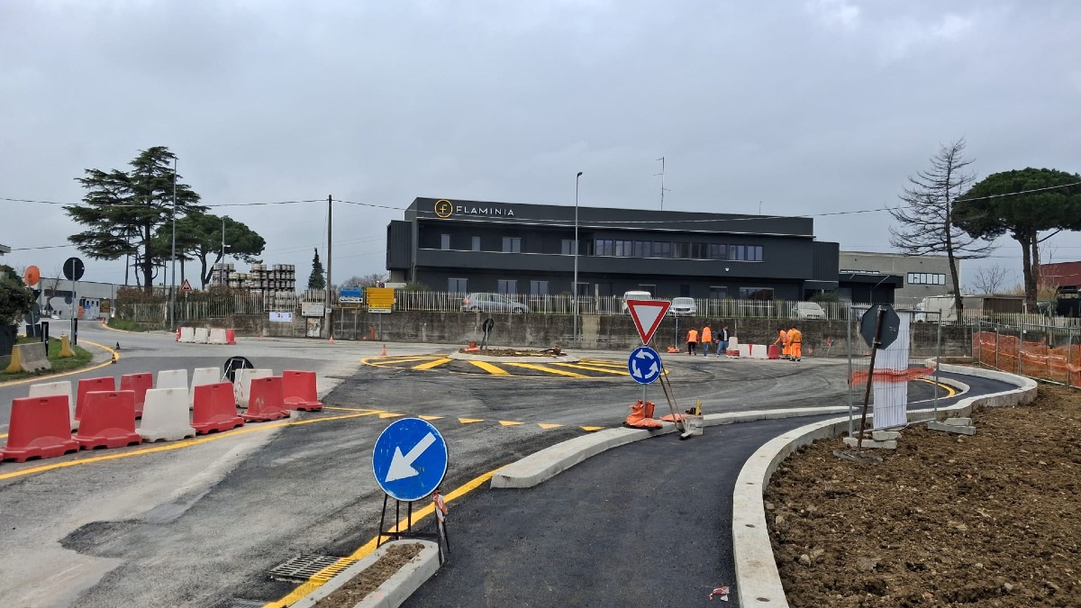 Nuova rotatoria al confine tra Riccione, Misano e Coriano - 