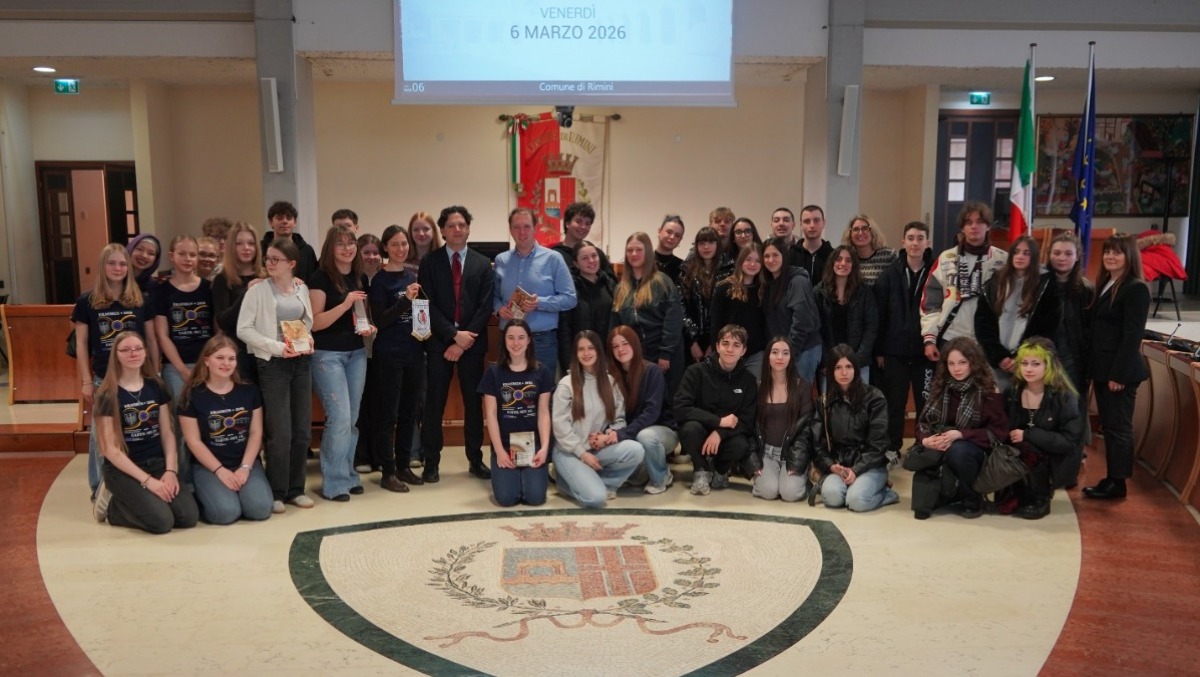Studenti tedeschi in visita a Rimini, alla scoperta anche del Parco del Mare - 