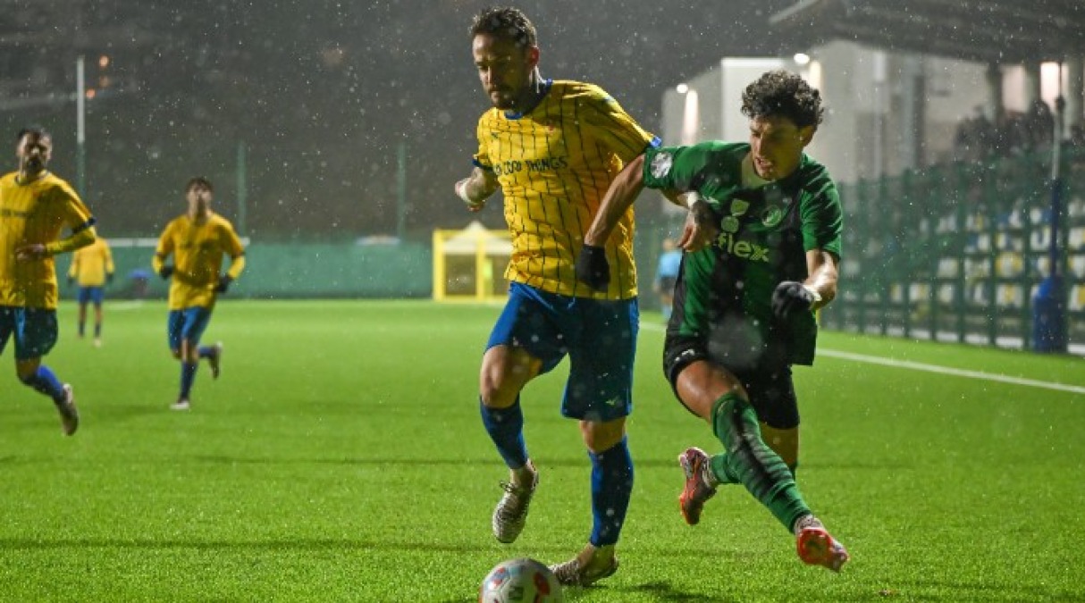 Calcio RSM, Tre Fiori-Virtus vale un pezzo di scudetto - Tre Fiori-Virtus (foto FSGC/Palmieri)