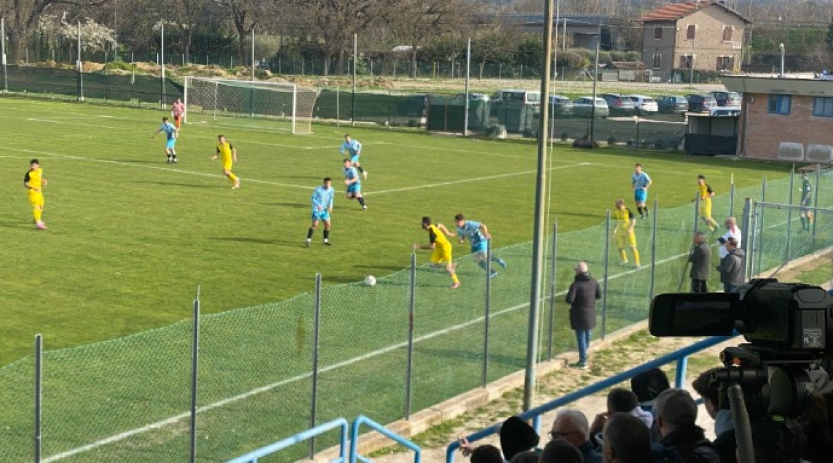 Calcio Promozione, Gabicce Gradara: primo hurrà del 2026 (3-0) - Una fase di gioco