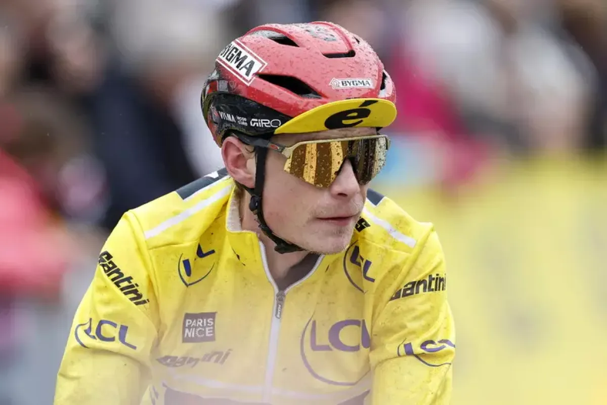 Parigi‑Nizza, trionfo finale per Vingegaard - © ANSA/EPA