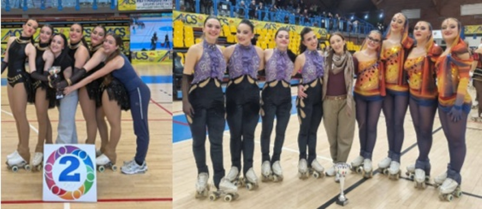 Trionfo della Polisportiva Viserba Monte alla Rassegna Nazionale di Pattinaggio Artistico Gruppi Spettacolo - 