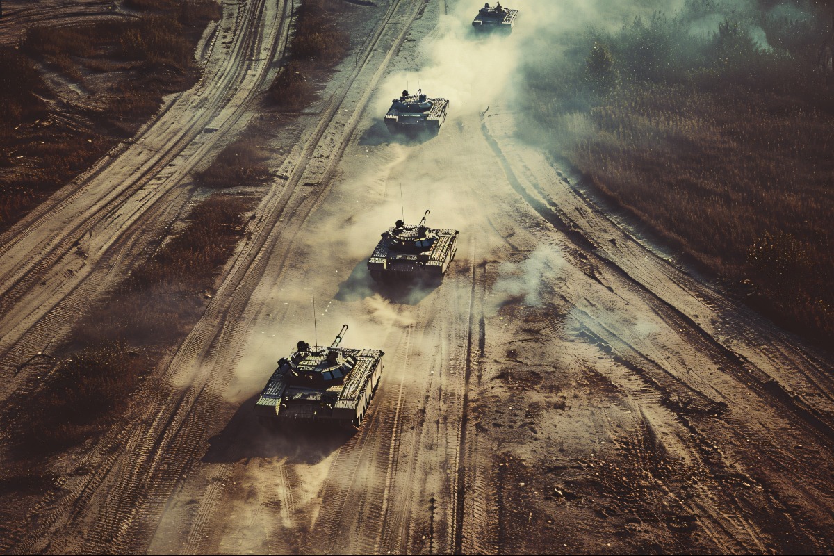 Israele avvia operazioni terrestri nel sud del Libano, tensioni anche sullo Stretto di Hormuz - Immagine creata con IA