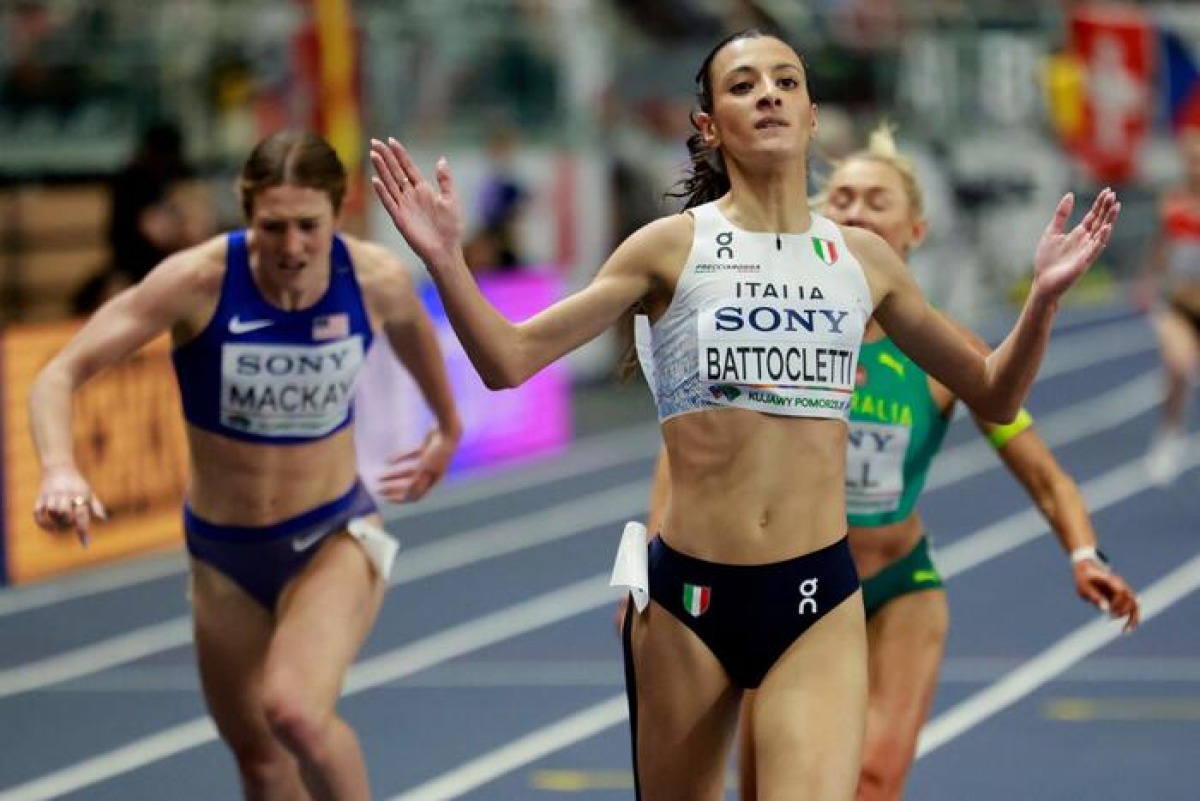 Atletica, Italia d’oro ai Mondiali indoor: trionfano Battocletti e Dosso - © Ansa