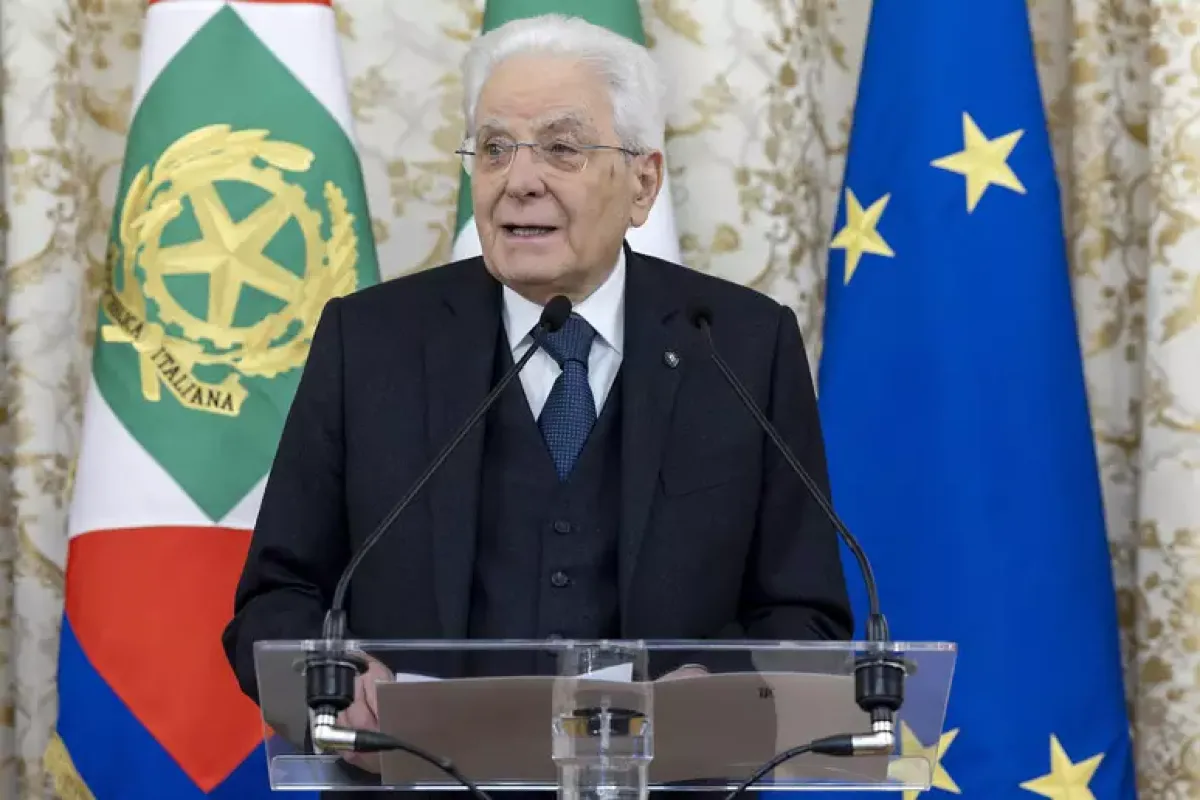 Mattarella alle Fosse Ardeatine per l’82° anniversario dell’eccidio - © Ansa