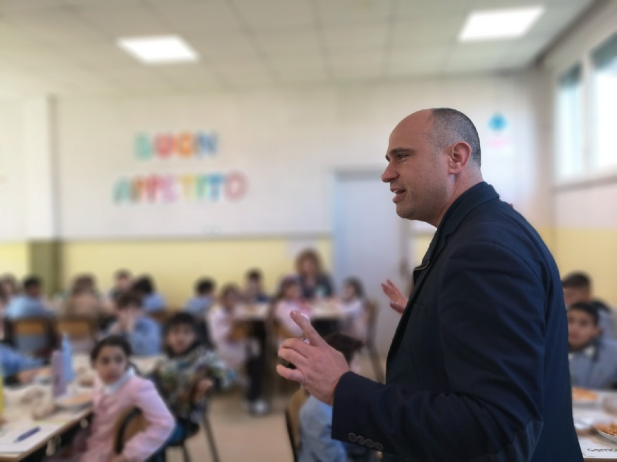 Un pranzo speciale nelle scuole di Bellaria, con il cibo prodotto nelle terre confiscate alla mafia - 