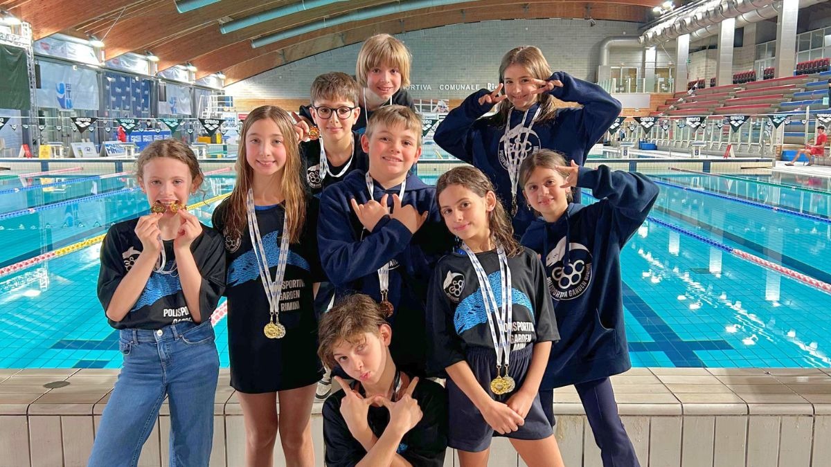 Garden Rimini, 37 medaglie ai Regionali Esordienti - 