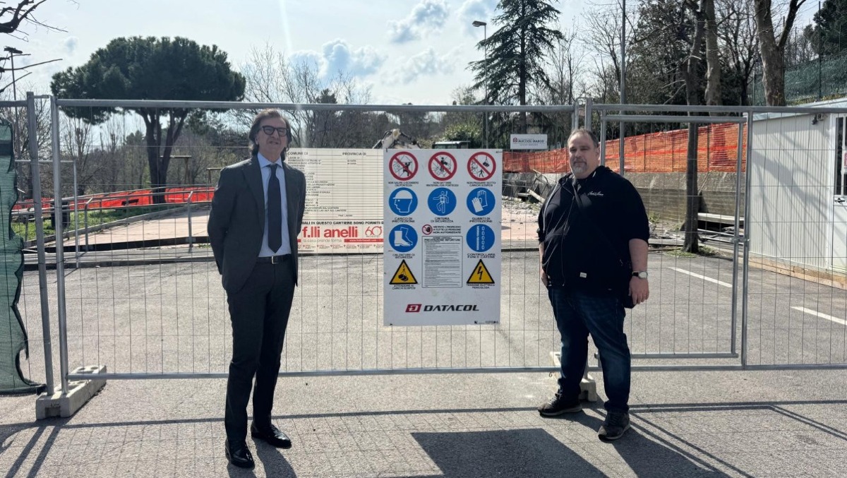 Cerasolo, lavori all'area polivalente del Parco del Sole - 