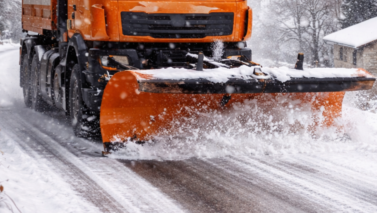Talamello, Salcavi interviene in soccorso al Comune per sgomberare le strade dalla neve - Spazzaneve (REPERTORIO)