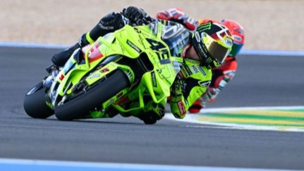 Motogp, ad Austin Bezzecchi secondo beffato da Di Giannantonio. Bagnaia meglio di Marc Marquez - Fabio Di Giannantonio PH Motorsport.com