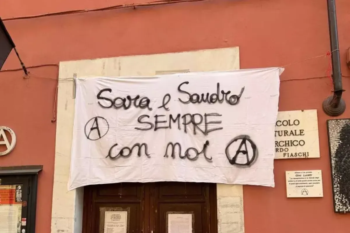 Anarchici in presidio a Roma per ricordare Ardizzone e Mercogliano - 