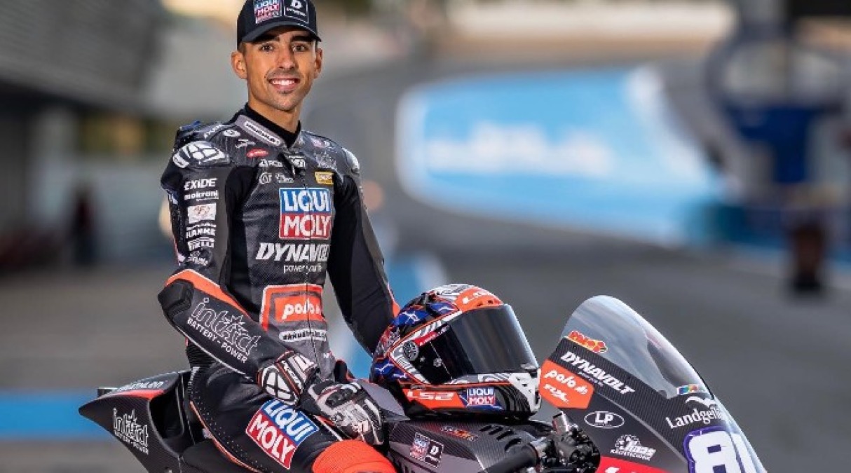 Moto 2, Agius su trono: successo dedicato a Lunadei - Senna Agius (foto dal profilo FB)