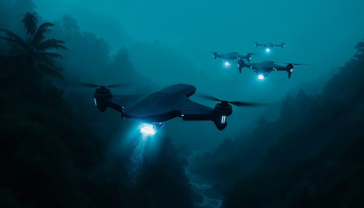 Siria, attacco di droni al confine con l’Iraq: Damasco promette una risposta - Immagine creata con IA