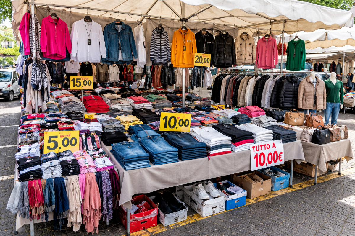 Novità per i mercati di Rimini: Viserba torna nella vecchia "sede", nuova collocazione per Miramare - Banco del mercato REPERTORIO