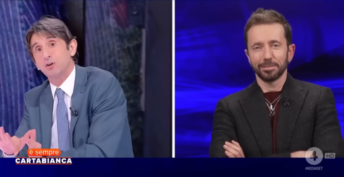 Scanzi–Donzelli, acceso scontro a Cartabianca sul caso Del Mastro - 