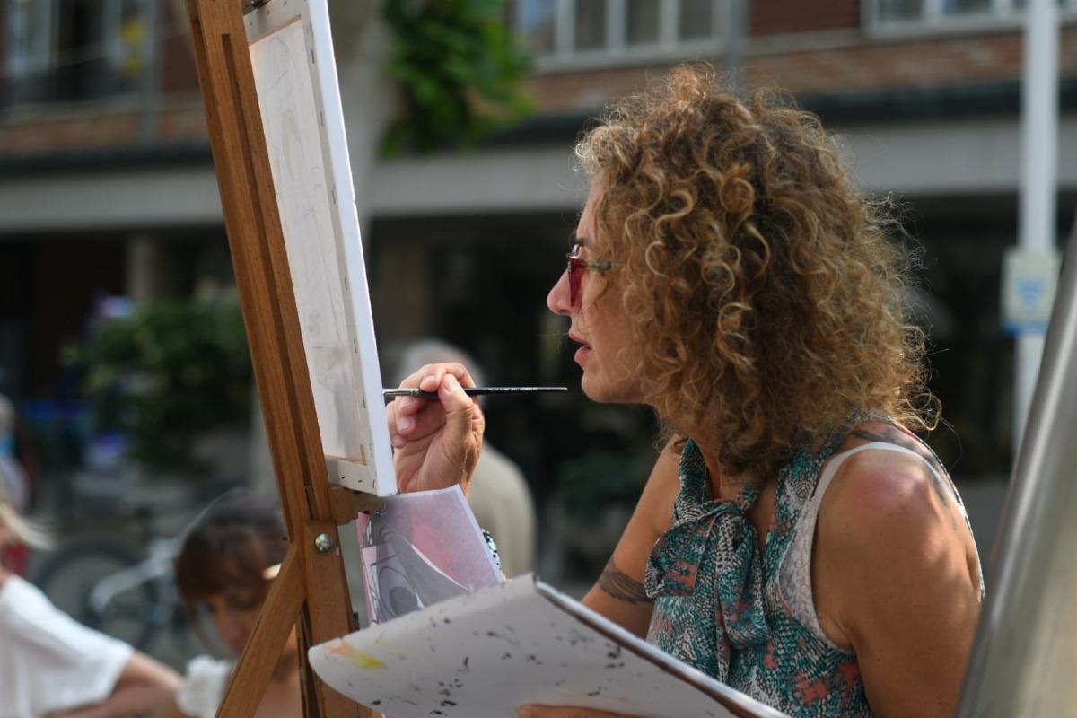 Da Pugliano a Bellaria, l'arte per rinascere dopo un grave lutto: la storia di Sabrina Ferrante - Sabrina Ferrante