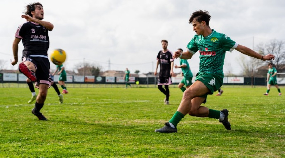 Calcio Prima, Paganelli doppia gioia: primo gol e hurrà Sant'Ermete - Diego Pasquinelli