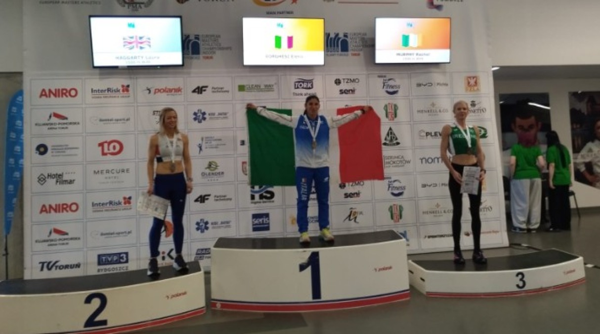 Atletica Santamonica sul tetto d'Europa - Il podio