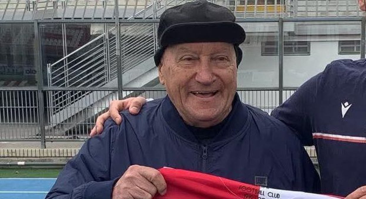 Addio a Sergio Lucchi, bandiera del Rimini Calcio - Ph dalla pagina Fb Rimini 100