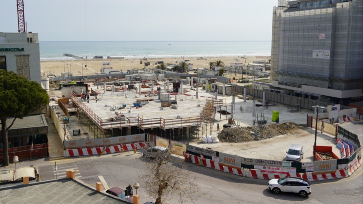 Parcheggio Tripoli, il cantiere procede: l'apertura in estate - Cantiere Parcheggio Tripoli