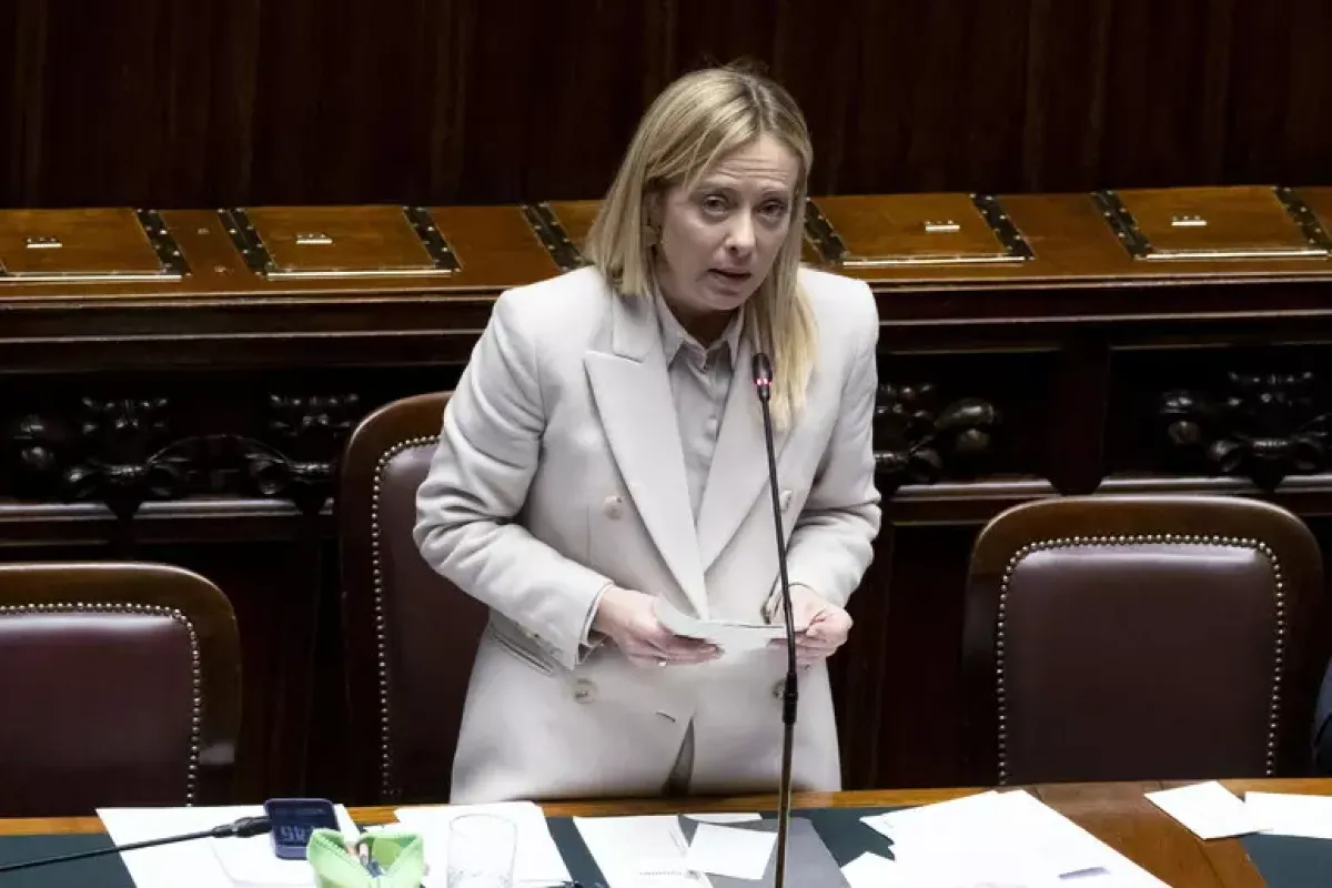 Meloni in Parlamento, scontro ad alta tensione con le opposizioni - © Ansa