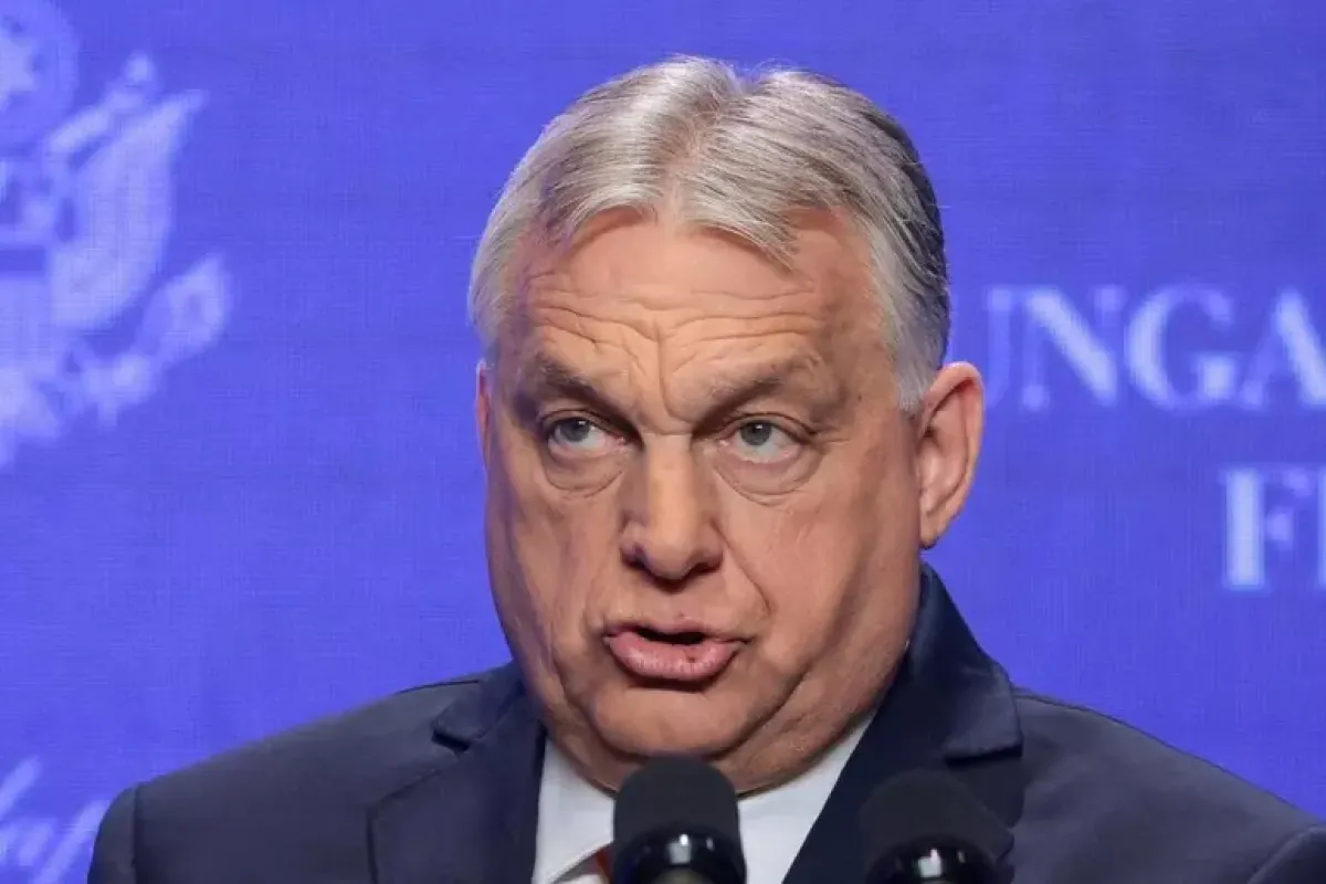 Trump tira la volata a Orban, mentre la Gen Z ungherese scende in piazza - Il premier Viktor Orban © ANSA/AFP