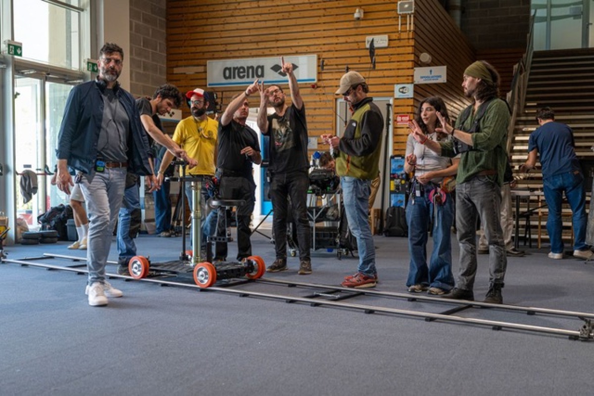 Lo stadio di Riccione si trasforma in set cinematografico con il film "Piove con il sole" - 