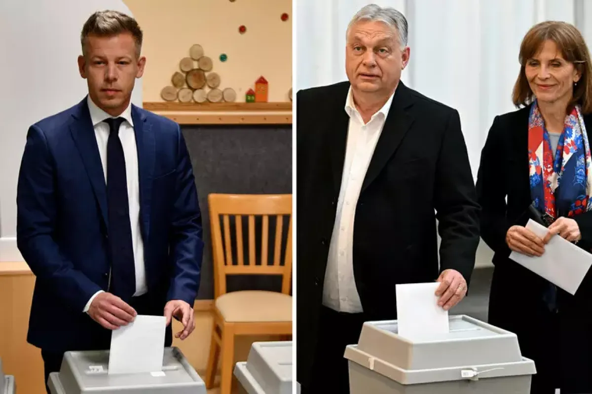 Seggi chiusi in Ungheria, affluenza record: Orbán sfidato da Magyar, l’Europa trattiene il respiro - ©Ansa