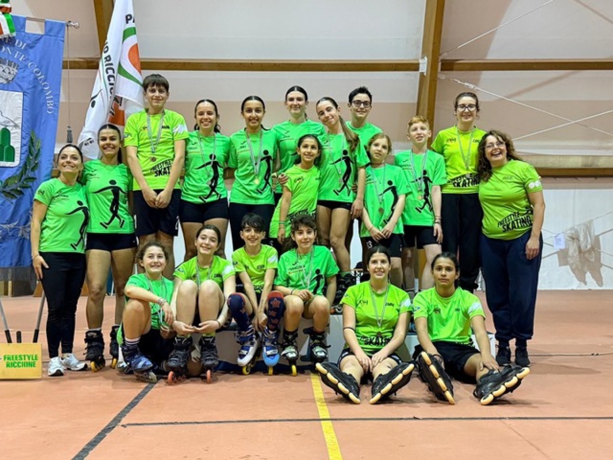 Pattinaggio Riccione, trionfo totale: en plein di medaglie e nuovi talenti - 
