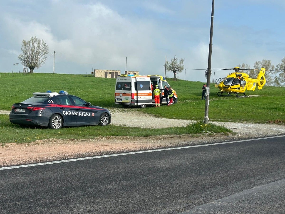 Incidente a Madonna di Pugliano: scontro tra auto e moto, ferito un 25enne - 