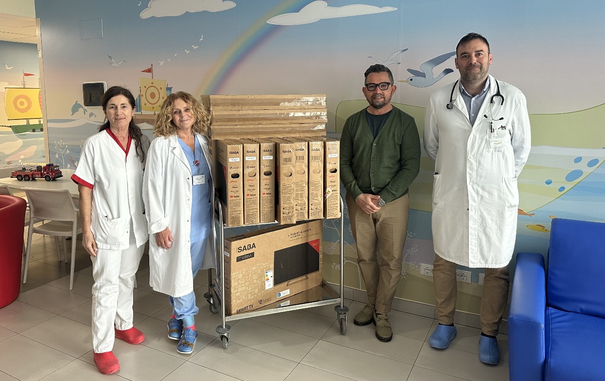 All’ospedale Infermi di Rimini donati 11 televisori per i piccoli pazienti - 