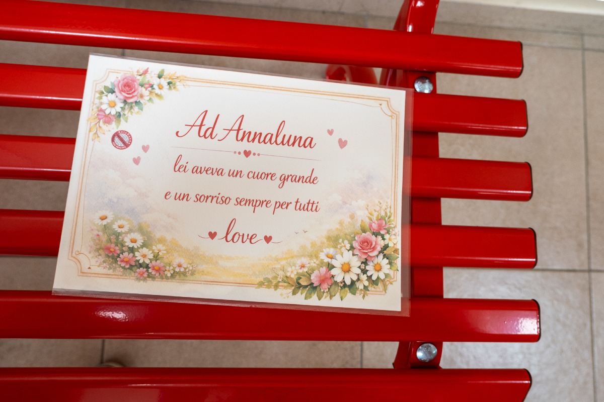 All’Istituto Valturio inaugurata la panchina in memoria di Anna Luna Stellato - 