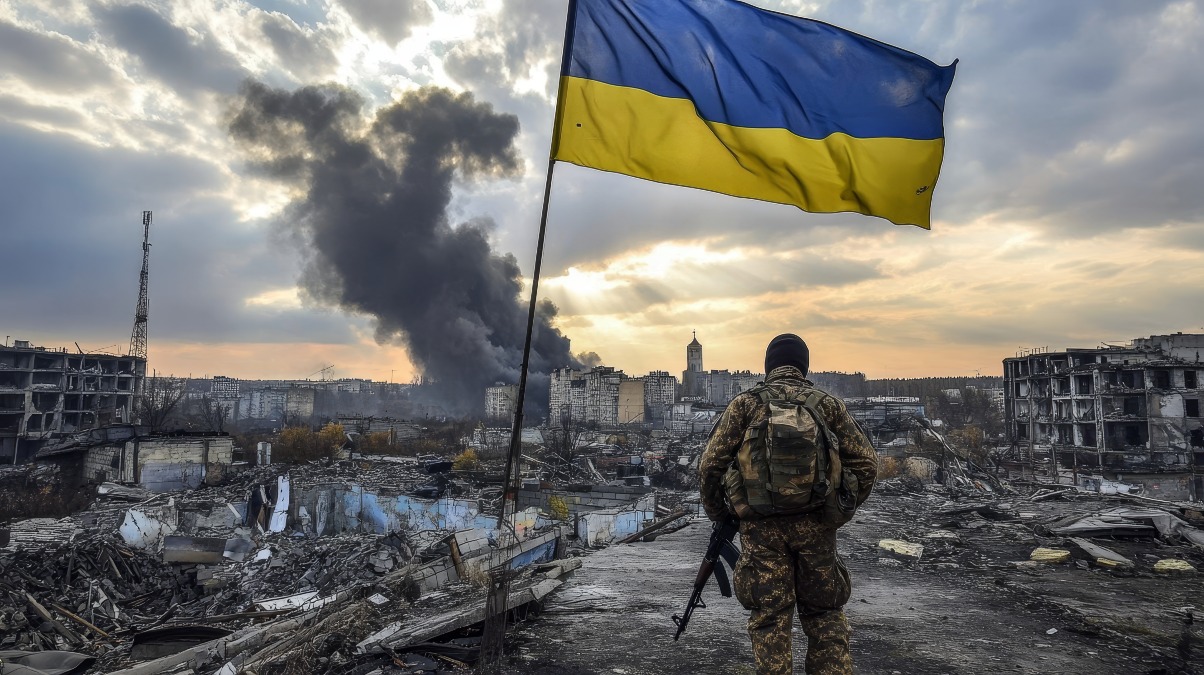 Via libera al prestito Ue da 90 miliardi all’Ucraina - Immagine creata con IA