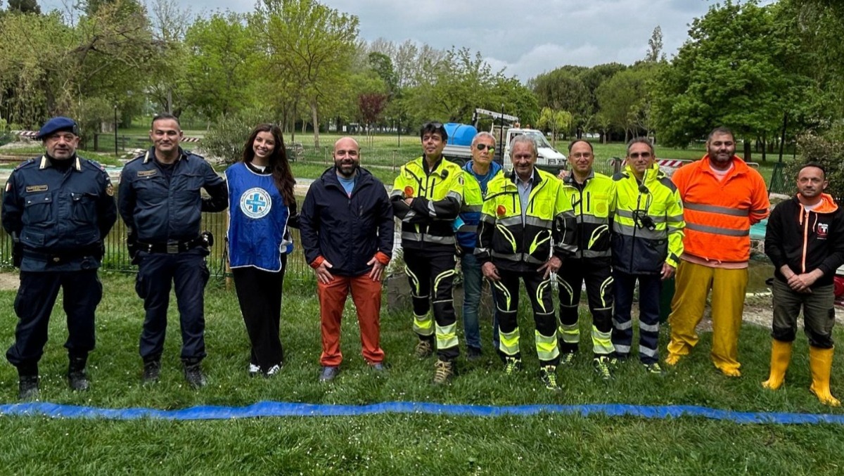Cattolica, al via manutenzione del laghetto del Parco della Pace - 