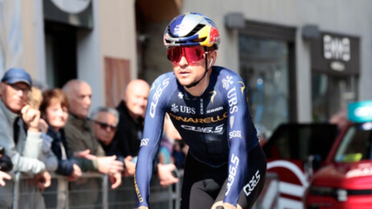 Tour of the Alps, Pidcock vince la terza tappa ad Arco: Pellizzari resta leader - Tom Pidcock (foto Ansa)