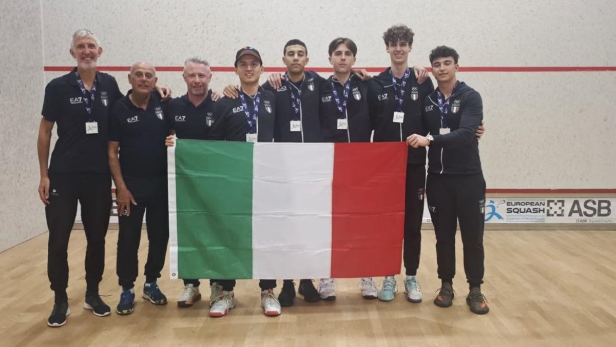 L'Italia seconda agli Europei di Squash: in squadra anche un riccionese "adottivo" - 
