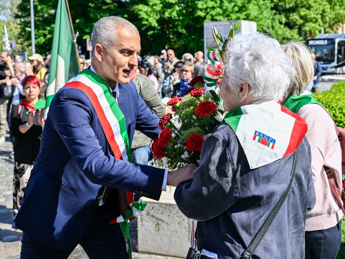 25 Aprile, le celebrazioni in Provincia di Rimini: Sadegholvaad, "Oggi è festa di tutti. Viva la liberazione" - PH GALLINI