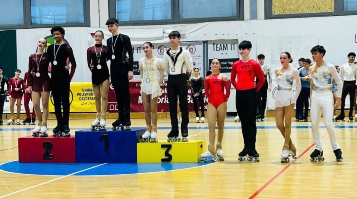 Weekend di successi per il Pattinaggio Riccione tra Bologna, Calderara e Funo - 