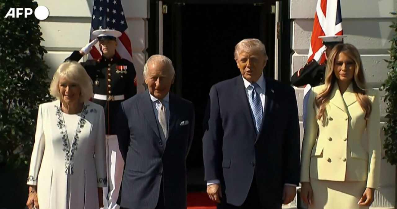 Re Carlo alla Casa Bianca: "È l'ora della riconciliazione" - © Ansa