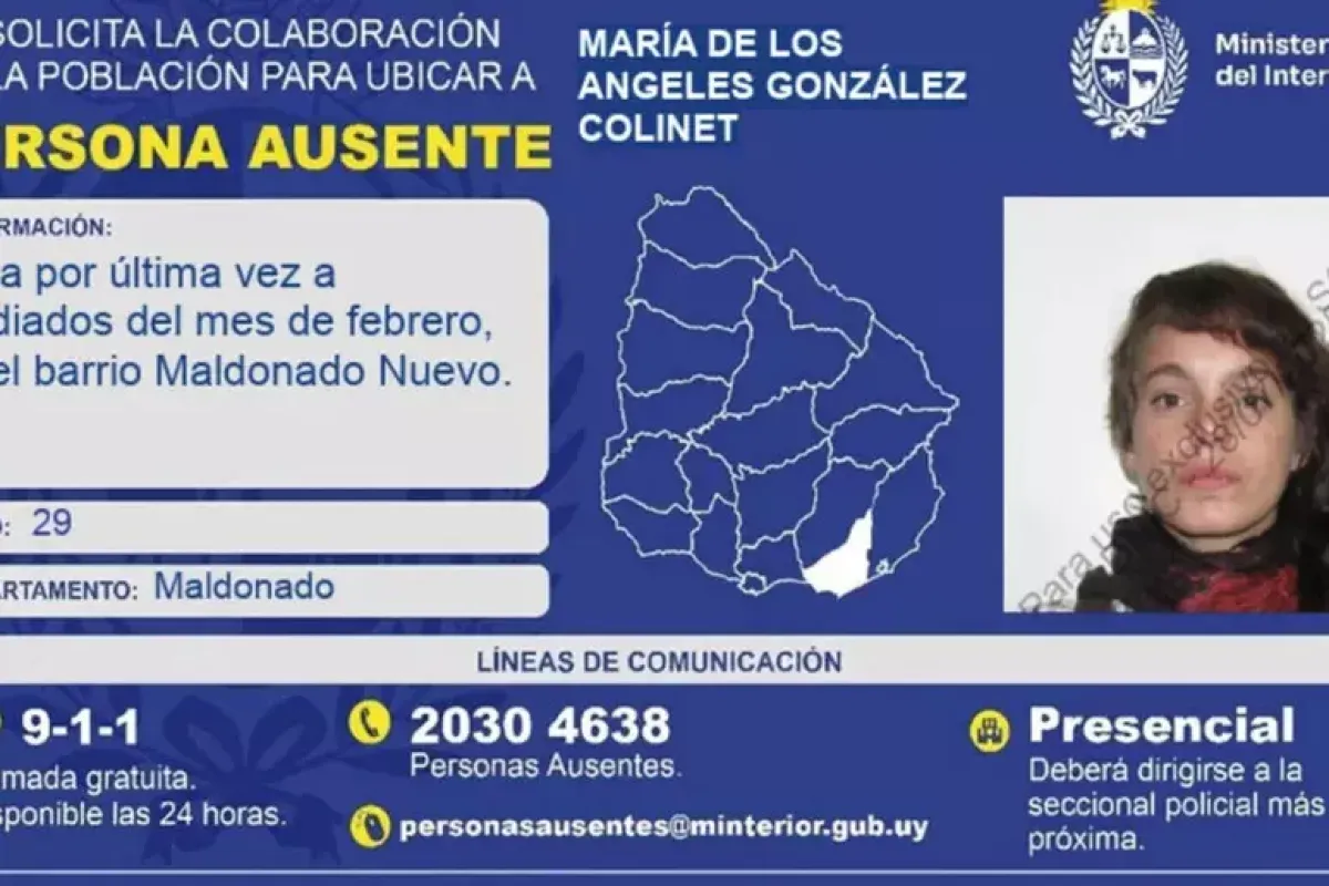 Caso Minetti, la grazia finisce sotto la lente internazionale - La foto di Maria de los Angeles Gonzalez diffusa dal governo dell 'Uruguay