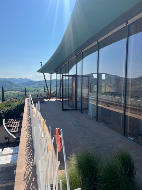 Uno scorcio con vista mozziafato.