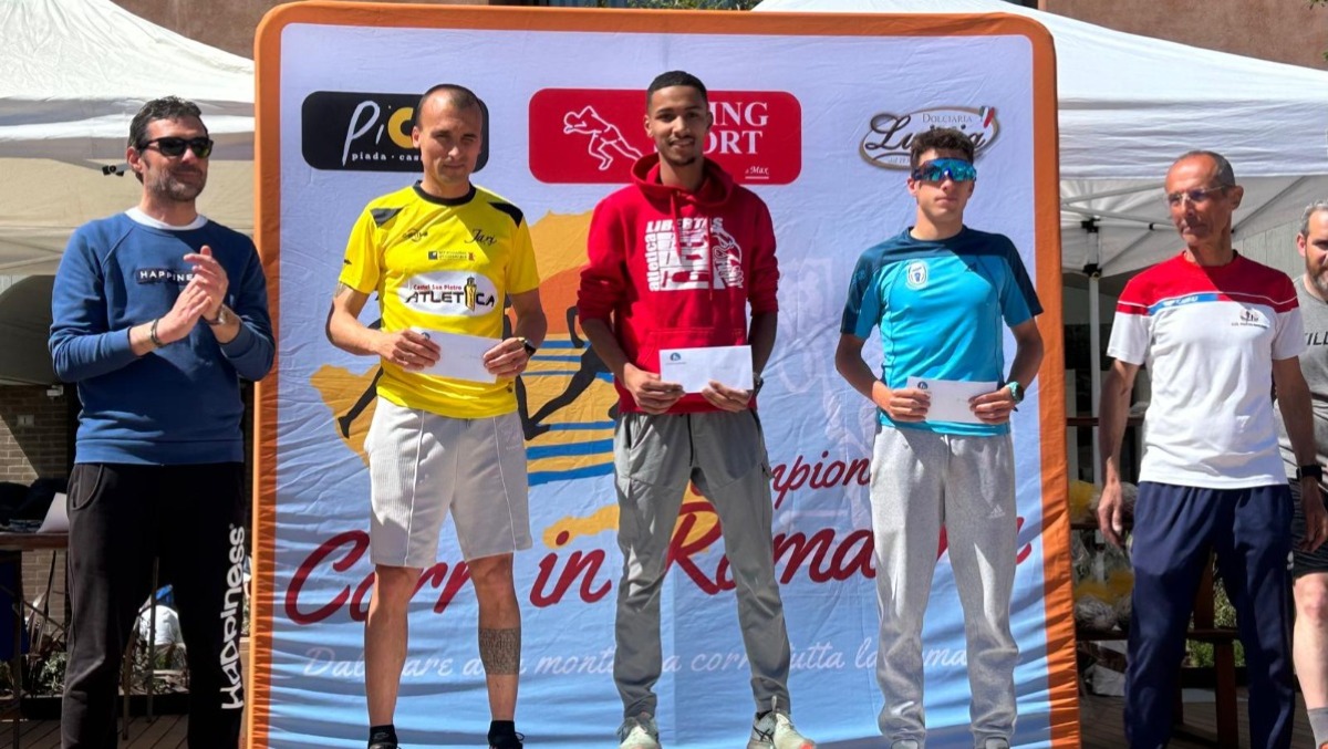 Mohammed Traibi vince il Giro della Torre, tra le donne Federica Moroni è quarta - Il podio maschile