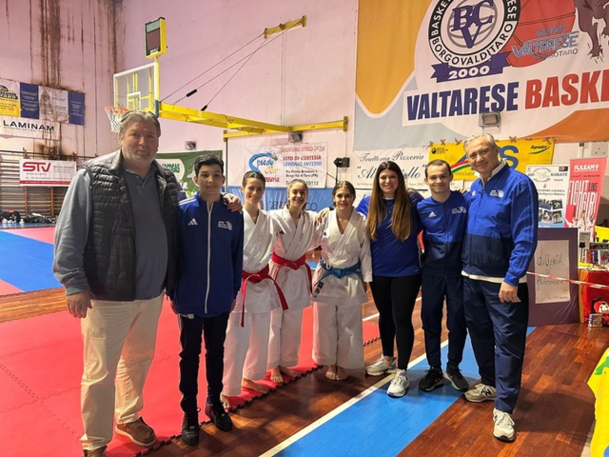 Weekend da incorniciare per il Libertas Centro Karate Riccione tra Bologna e Borgo Val di Taro - 