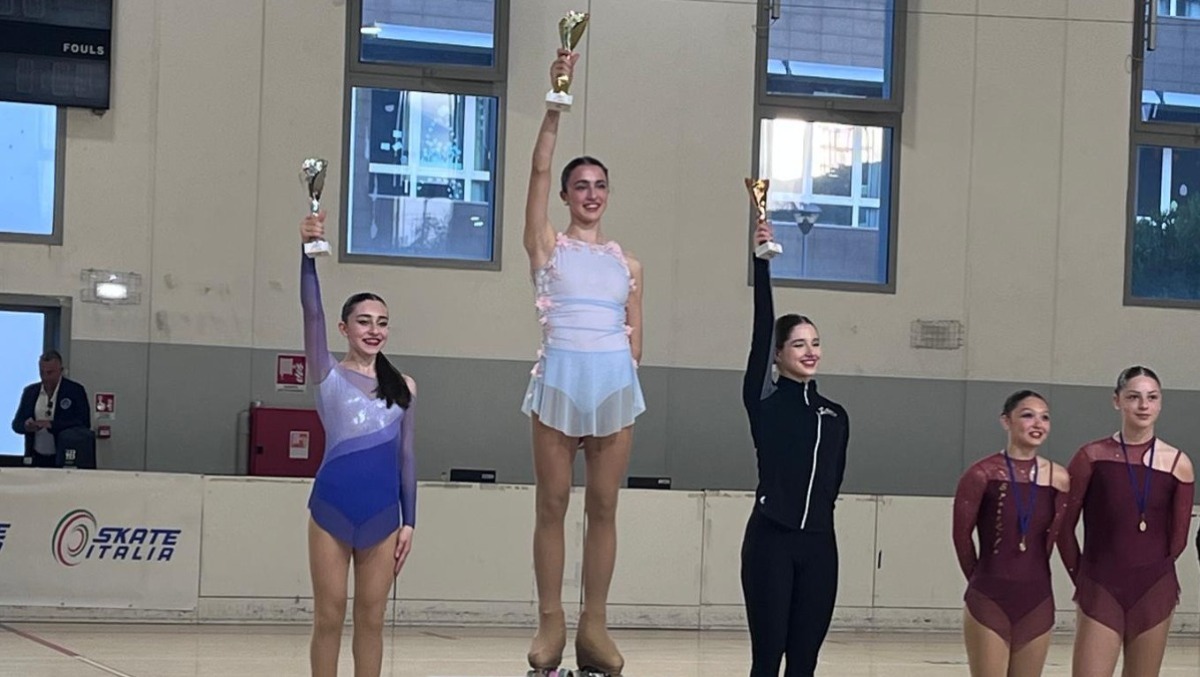 Nicole Canini incanta: la pattinatrice della Viserba Monte è prima ai regionali di Modena - 