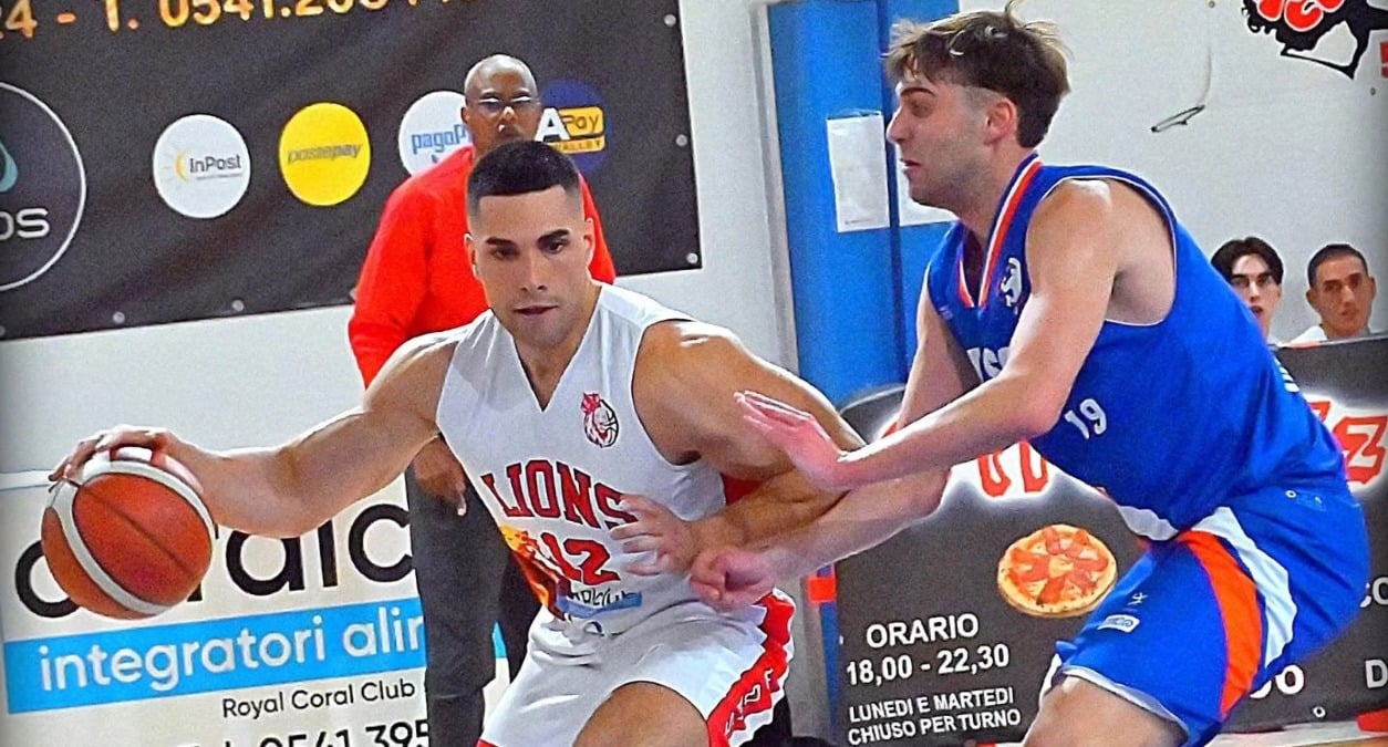 Basket DR2, Bellaria e Lions Coriano: buona la prima - Lions Coriano in azione