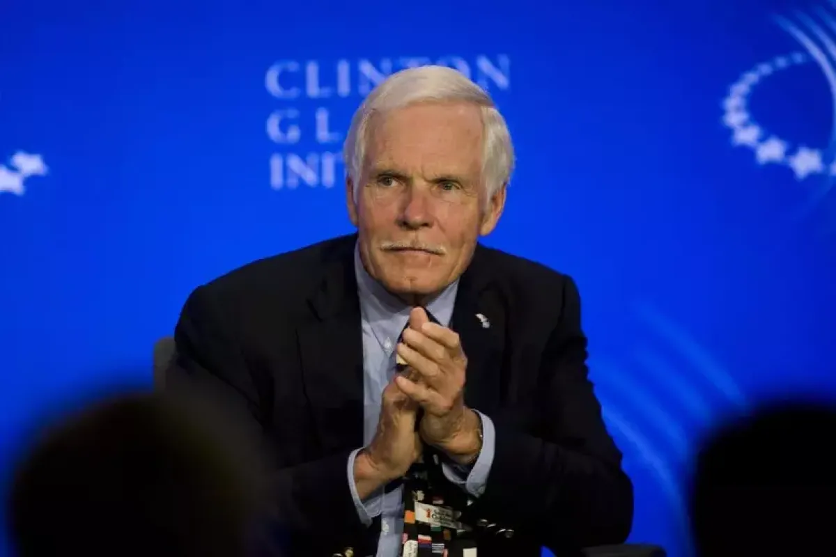 E' morto Ted Turner, il pioniere della tv all news   - © Ansa