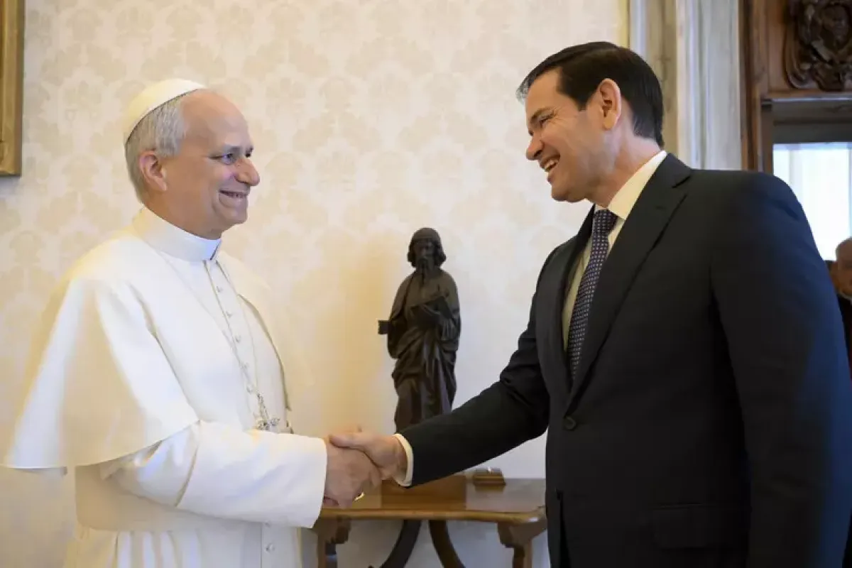 Leone riceve Rubio in Vaticano: “La Chiesa è con le vittime della guerra” - © Ansa
