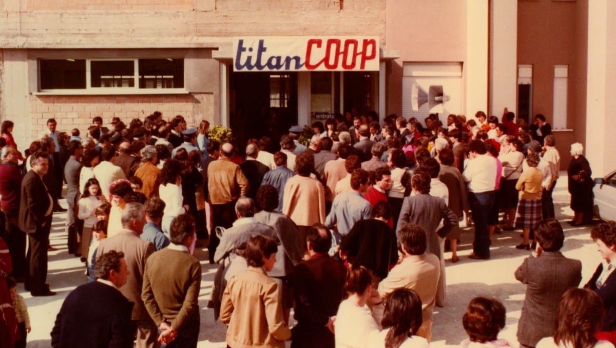 Nato per rispondere al carovita: supermercato Titancoop compie 50 anni - L'inaugurazione di TitanCoop