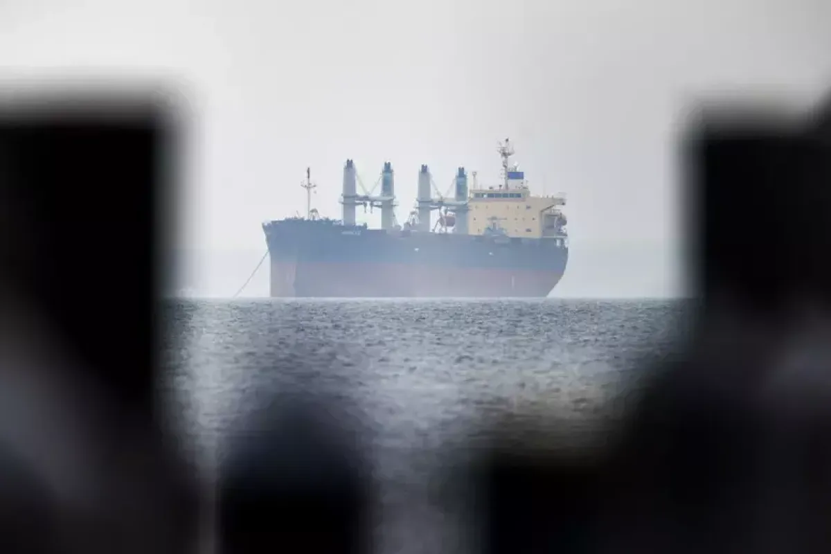 Nave colpita al largo di Doha, tensione nel Golfo - © ANSA/EPA